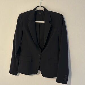 THEORY BLACK BLAZER SIZE 4
